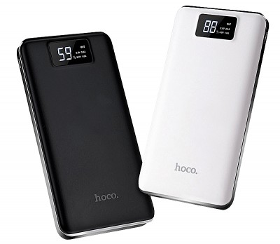 Портативный аккумулятор HOCO B23, 10000mAh, LED, 2 USB, 2A