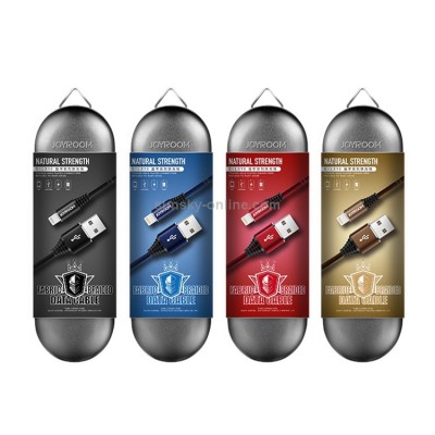 Кабель USB - micro USB Joyroom S-L316 Armour Series, 1.0м, 2.4A, ткань, в переплёте