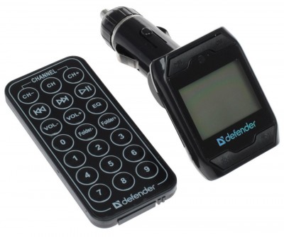 FM-модулятор DEFENDER RT-Play, USB, microSD, SDHC