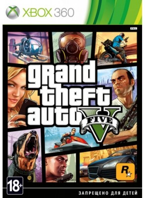 XBOX360 GTA V (русские субтитры)