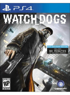 PS4 Watch Dogs (русская версия) (б/у)