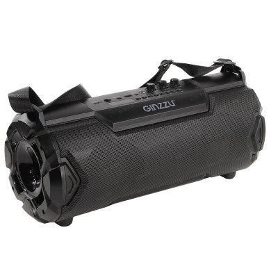 Колонка портативная Ginzzu GM-985B, BLUETOOTH / FM / USB / AUX / microSD