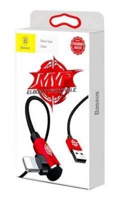 Кабель USB для Apple 8 pin Baseus CALMVP-09 MVP, 1.0м, круглый, 2A