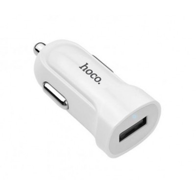 Авто зарядное 1 USB HOCO Z2, 1500mA