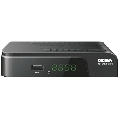 Ресивер "CADENA CDT-1652S" для приёма цифрового ТВ DVB-T2