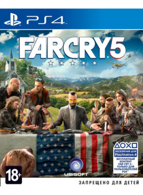 PS4 Far Cry 5 (русская версия) (б/у)