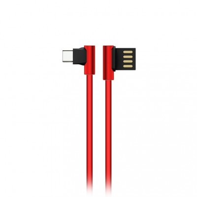 Кабель USB - micro USB Joyroom S-M341 Enjoy series, 1.2м, 2.4A, силикон, боковой
