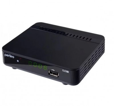 Ресивер "PERFEO PF-120-3" для приёма цифрового ТВ DVB-T2