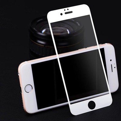 Стекло защитное 3D для APPLE iPhone 6/6S Plus, 0.33 мм, белое