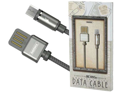 Кабель USB - micro USB Remax RC-095m, 2.1A, НА МАГНИТЕ