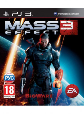 PS3 Mass Effect 3 (русские субтитры) (б/у)