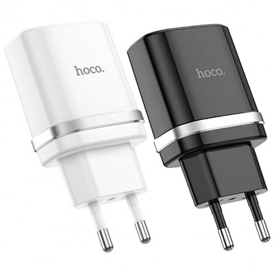 Блок питания сетевой 1 USB HOCO C12Q, Quick Charge