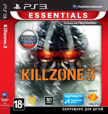 PS3 Killzone 3 (русская версия)