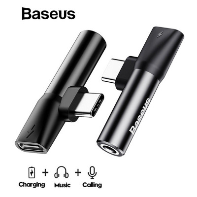 Переходник BASEUS L41 для Type-C на audio-3.5mm и зарядку