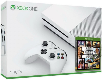 Игровая приставка Xbox One S 1Tb (234-00948) + игра GTA V