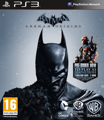 PS3 Batman: Arkham Origins / Летопись Аркхема (русские субтитры)