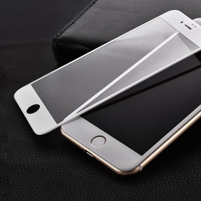 Стекло защитное 3D для APPLE iPhone 7/8, 0.33мм, белое