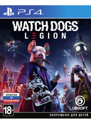 PS4 Watch Dogs LEGION (русская версия) (б/у)