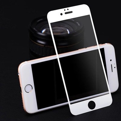 Стекло защитное 3D для APPLE iPhone 6/6S, 0.33мм, белое