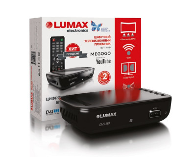 Ресивер "LUMAX DV1110HD" для приёма цифрового ТВ DVB-T2