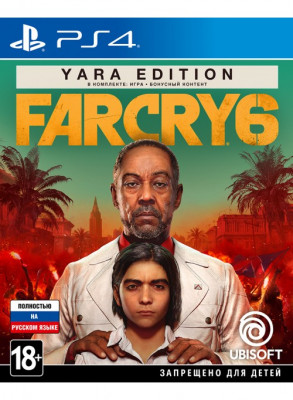 PS4 Far Cry 6 (русская версия) (б/у)